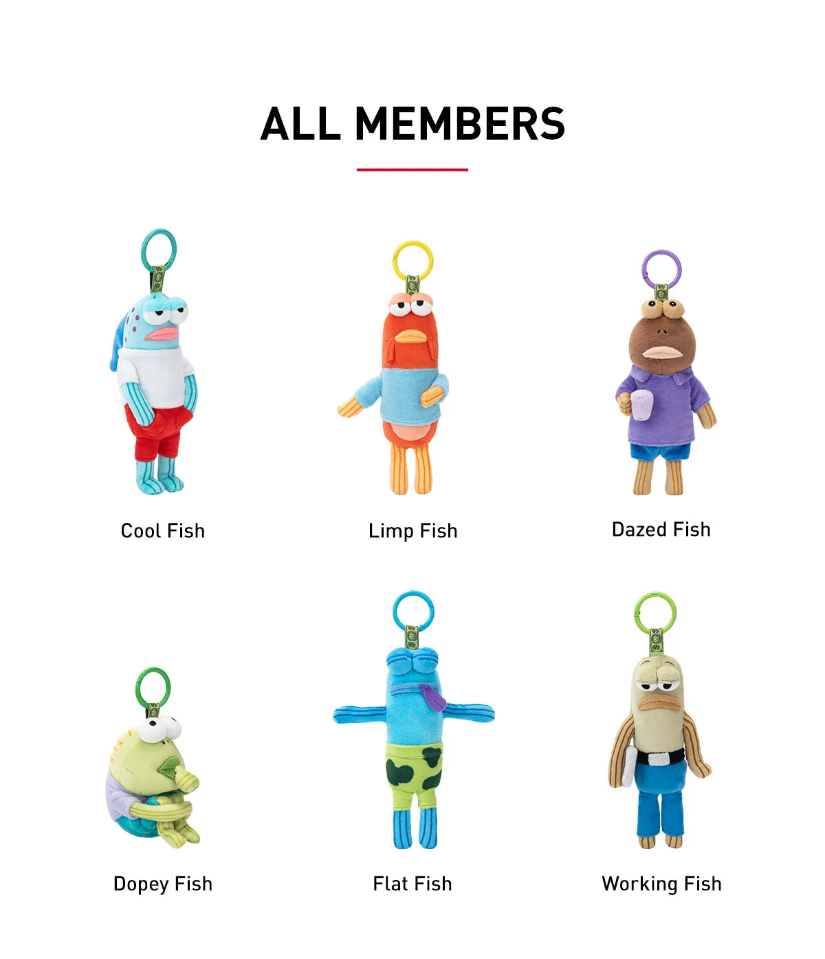 Bikini Bottom Buddies - Whimsical Plush