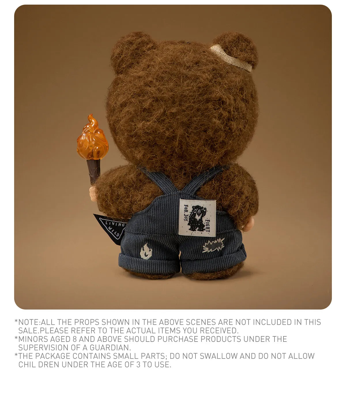 Hirono Living Wild-Fight for Joy Plush Doll