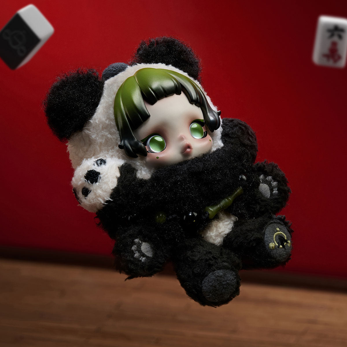 SKULLPANDA Lazy Panda Plush Doll Pendant - Higoods