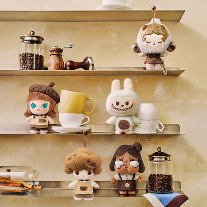 POP BEAN Coffee Factory Series-Plush Pendant