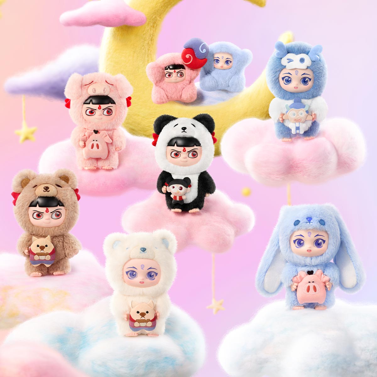 NeZha 2 Dress Up Party Series Vinyl Plush Doll Pendant – Higoods
