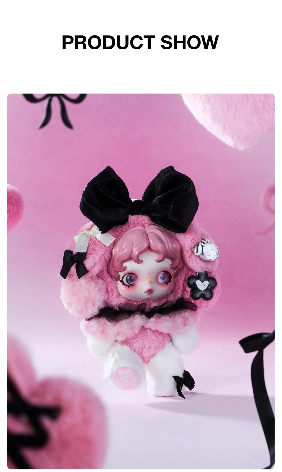 SKULLPANDA × MY MELODY Plush