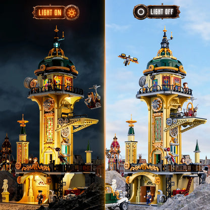 Steampunk Watch Tower 2744PCS