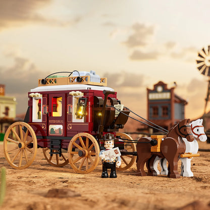 Lumibricks Traveling Circus + Stagecoach - Higoods