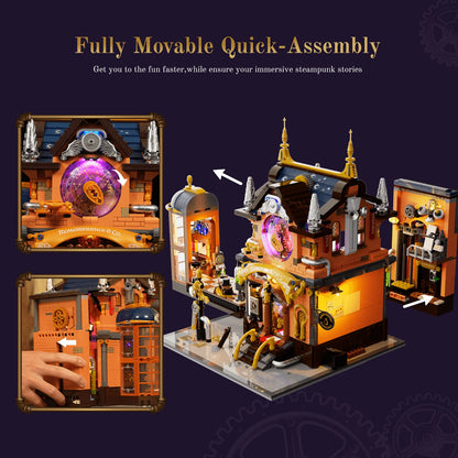 Lumibricks Steampunk Memory Magic Shop 11013