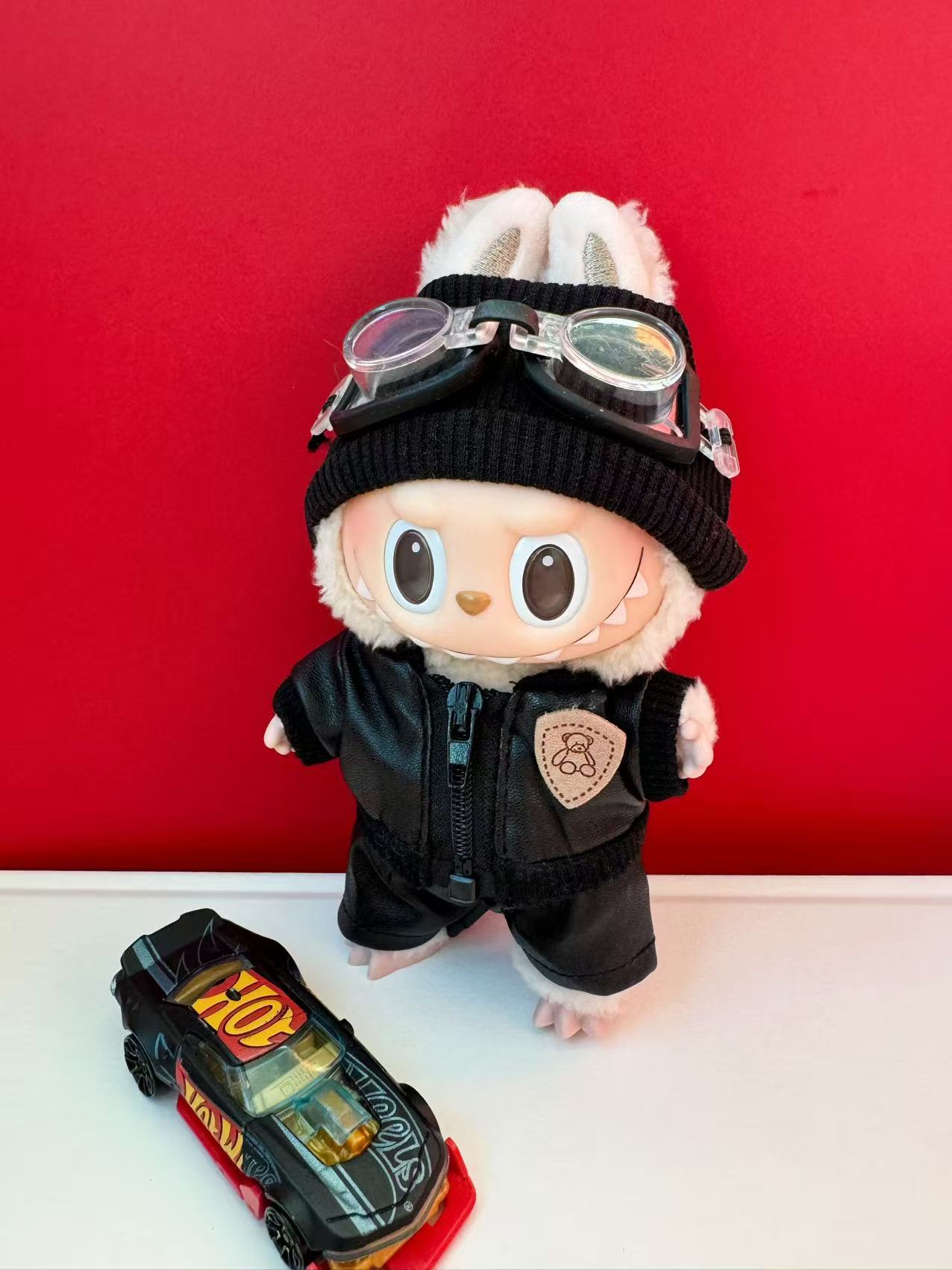 Labubu Biker Jacket set (Clothes only)