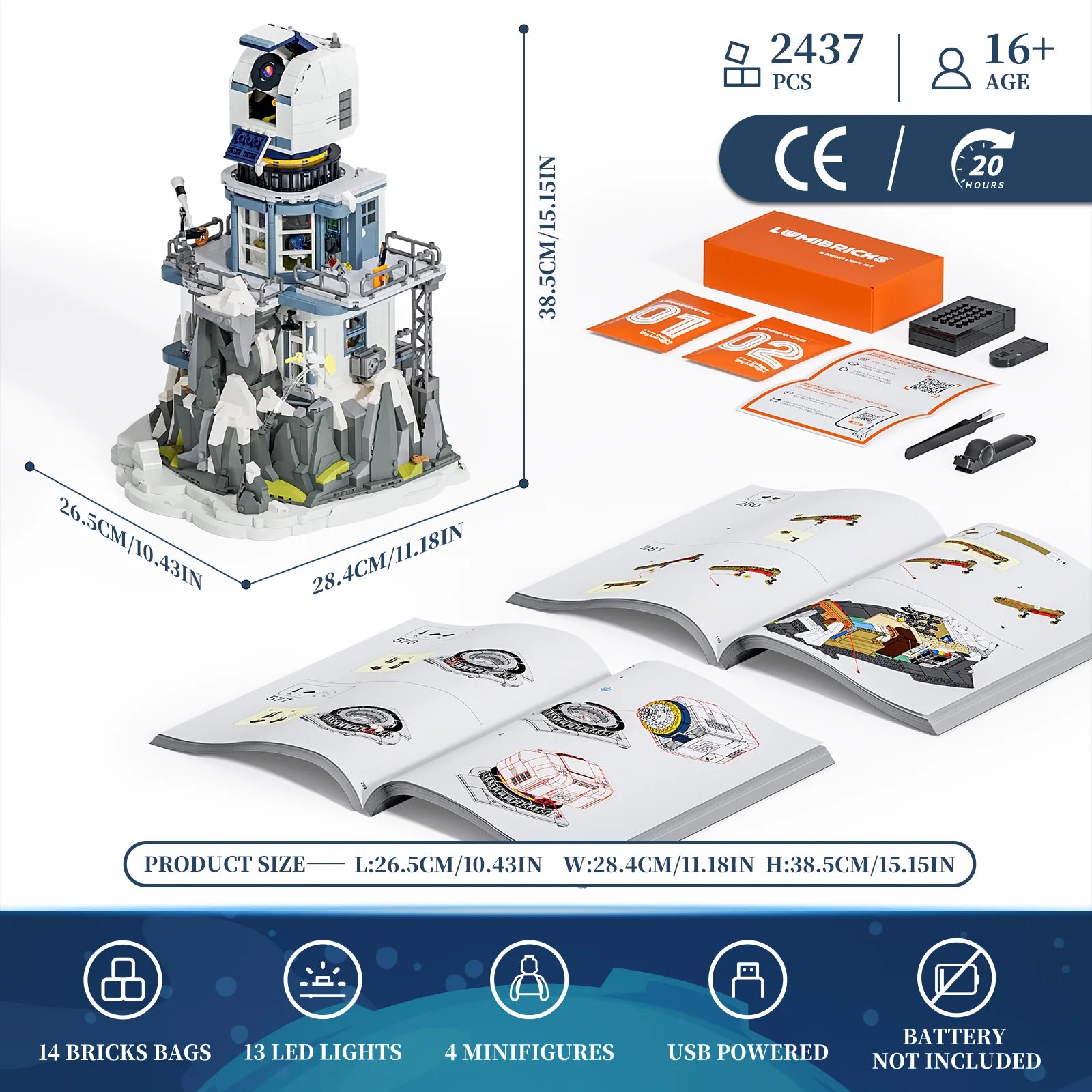 Lumibricks Alpine Observatory L9091