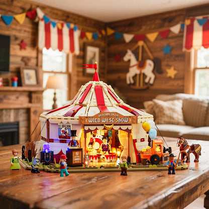 Lumibricks Traveling Circus + Stagecoach - Higoods