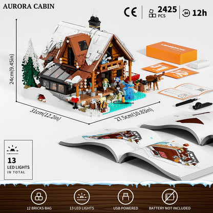 Lumibricks Aurora Cabin L9090