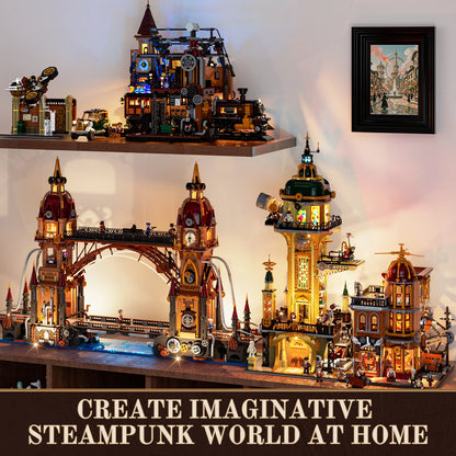 Steampunk Watch Tower 2744PCS