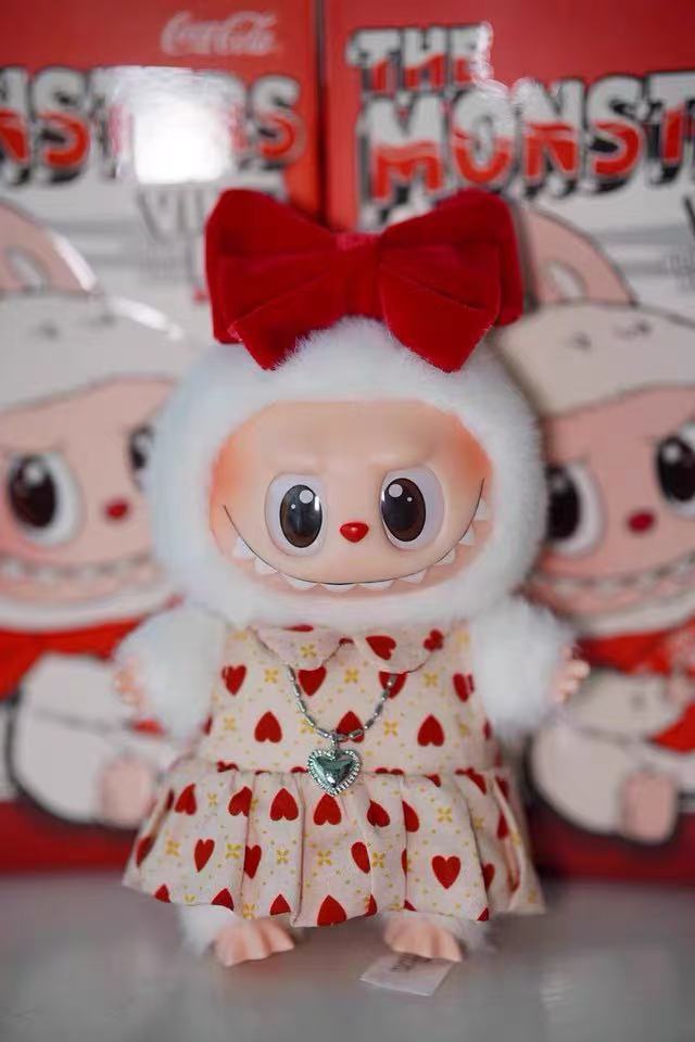 Labubu Sweetheart Dress Set (Clothes only)