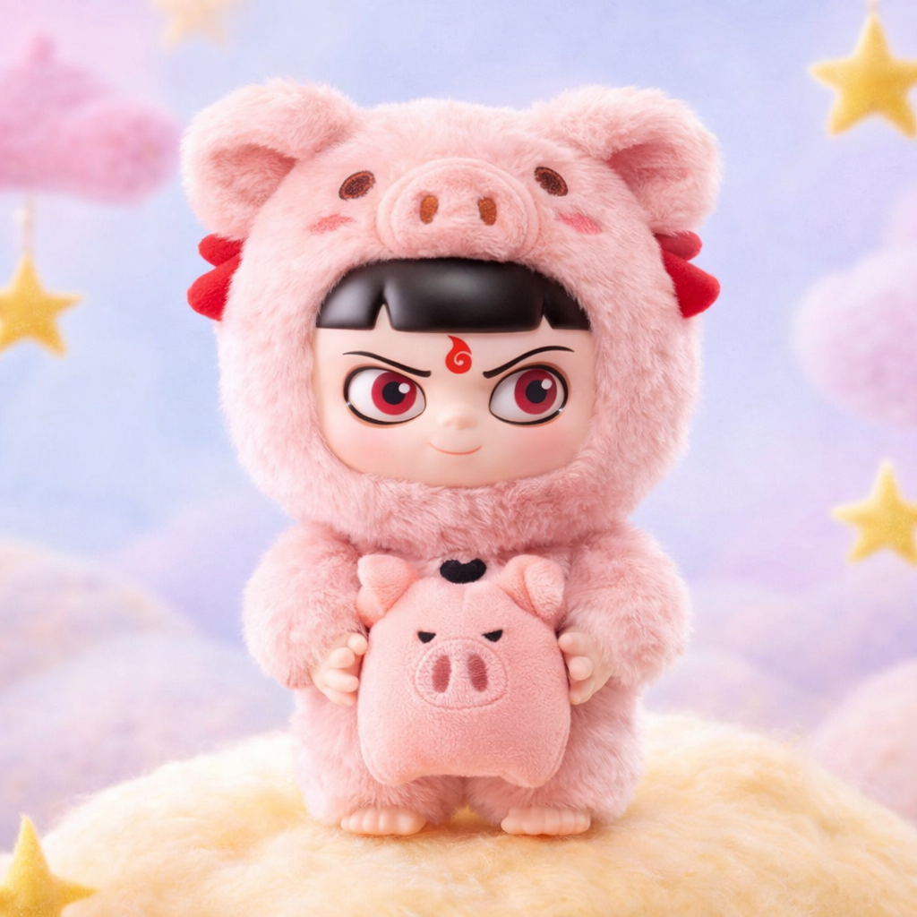 NeZha 2 Dress Up Party Series Vinyl Plush Doll Pendant