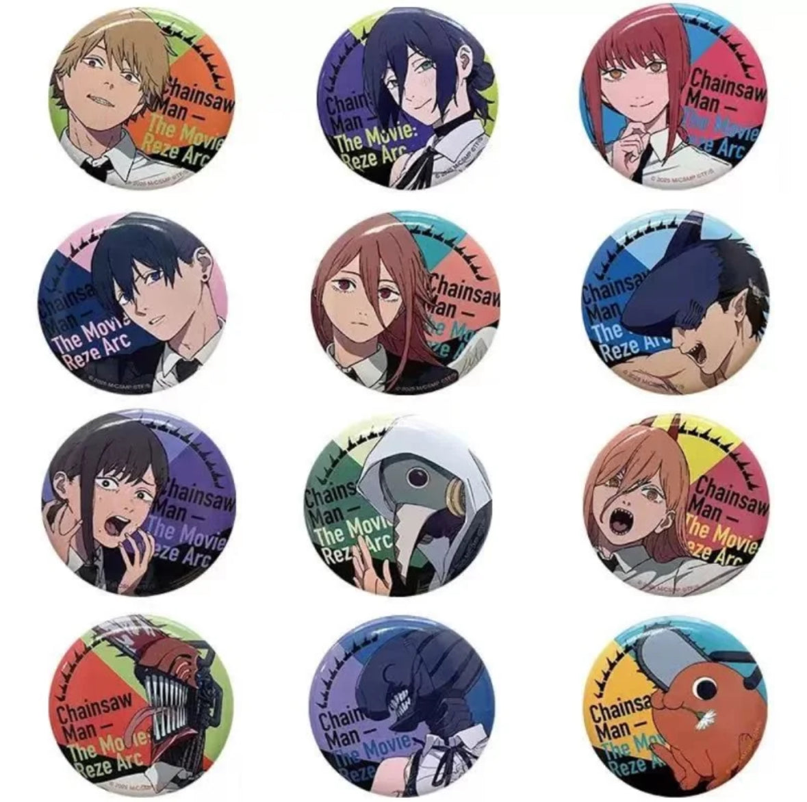 Chainsaw Man: Reze Can Badge Collection A (12 types) Blind pack
