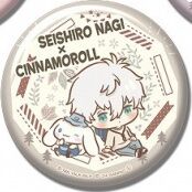 BLUE LOCK × SANRIO CHARACTERS Trading Can Badge