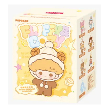 POP BEAN Fluffy & Cozy Series-Plush Pendant Blind Box