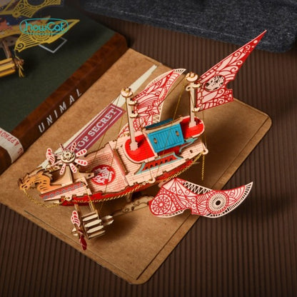 HowCat™Mirror Flower Edge Fatansy Spaceship - Higoods