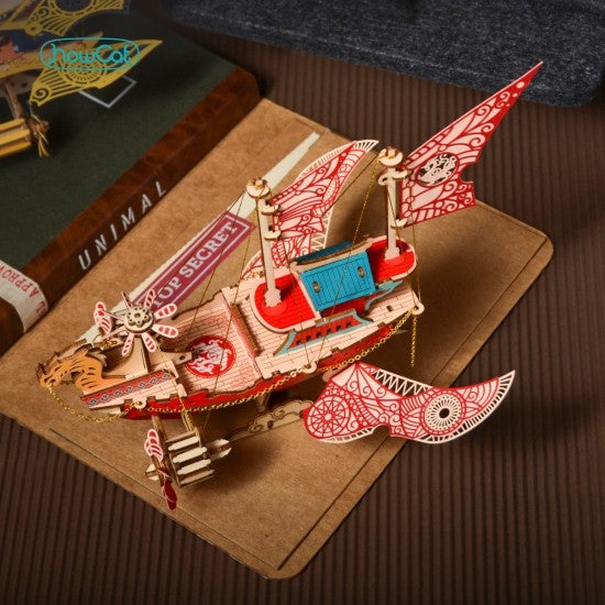 HowCat™Mirror Flower Edge Fatansy Spaceship - Higoods