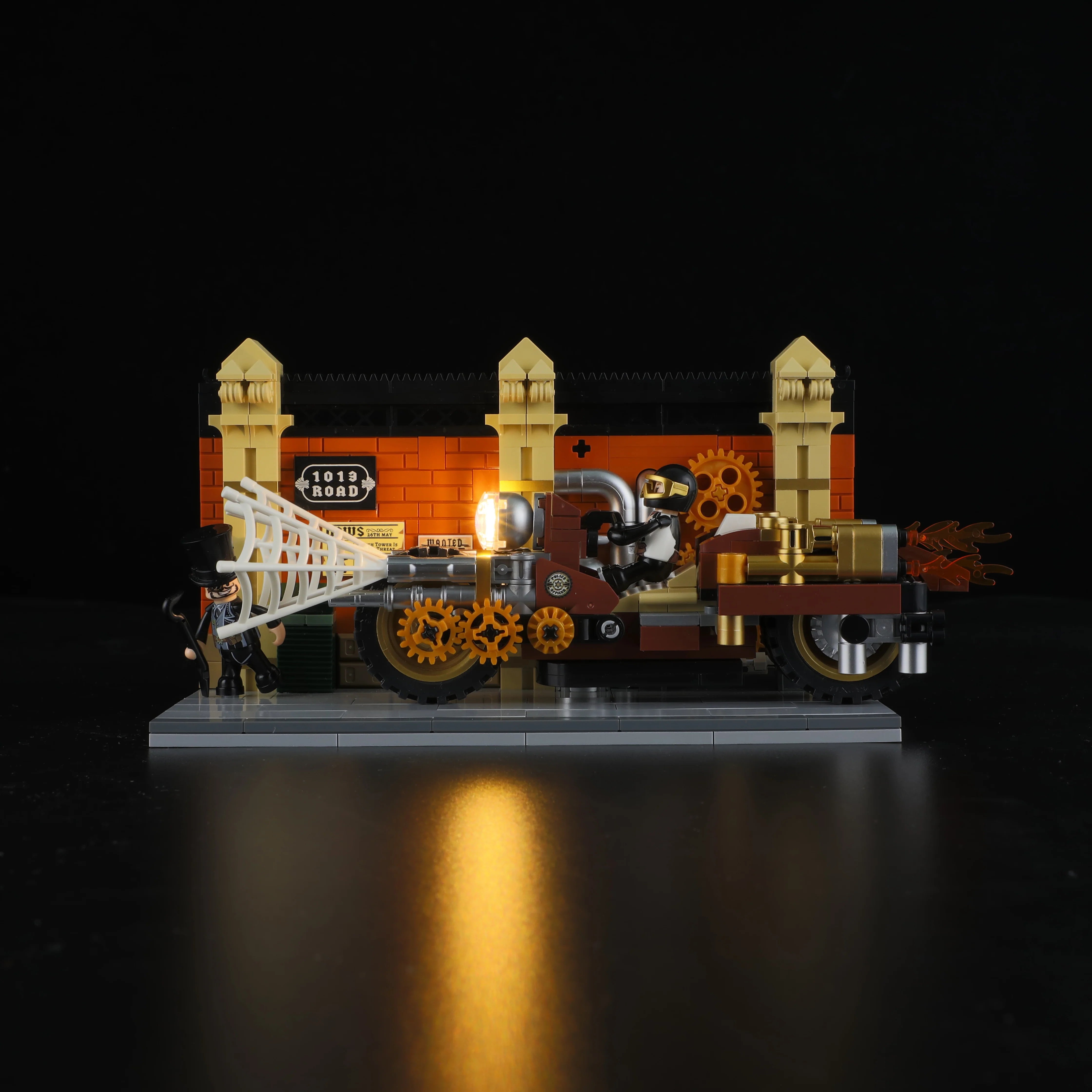 Funwhole Steampunk Motorcycle Pursuit F9067 - Higoods
