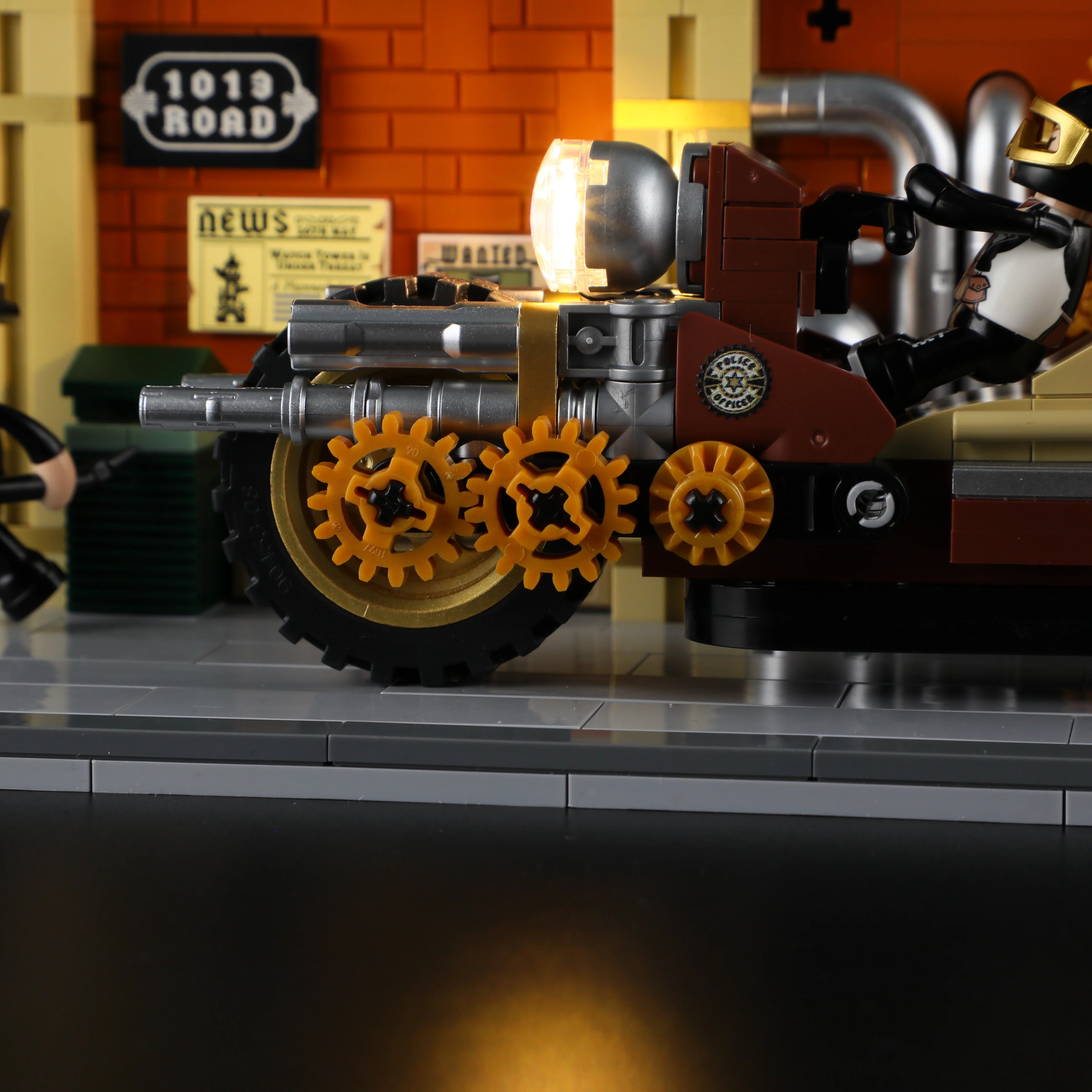Funwhole Steampunk Motorcycle Pursuit F9067 - Higoods