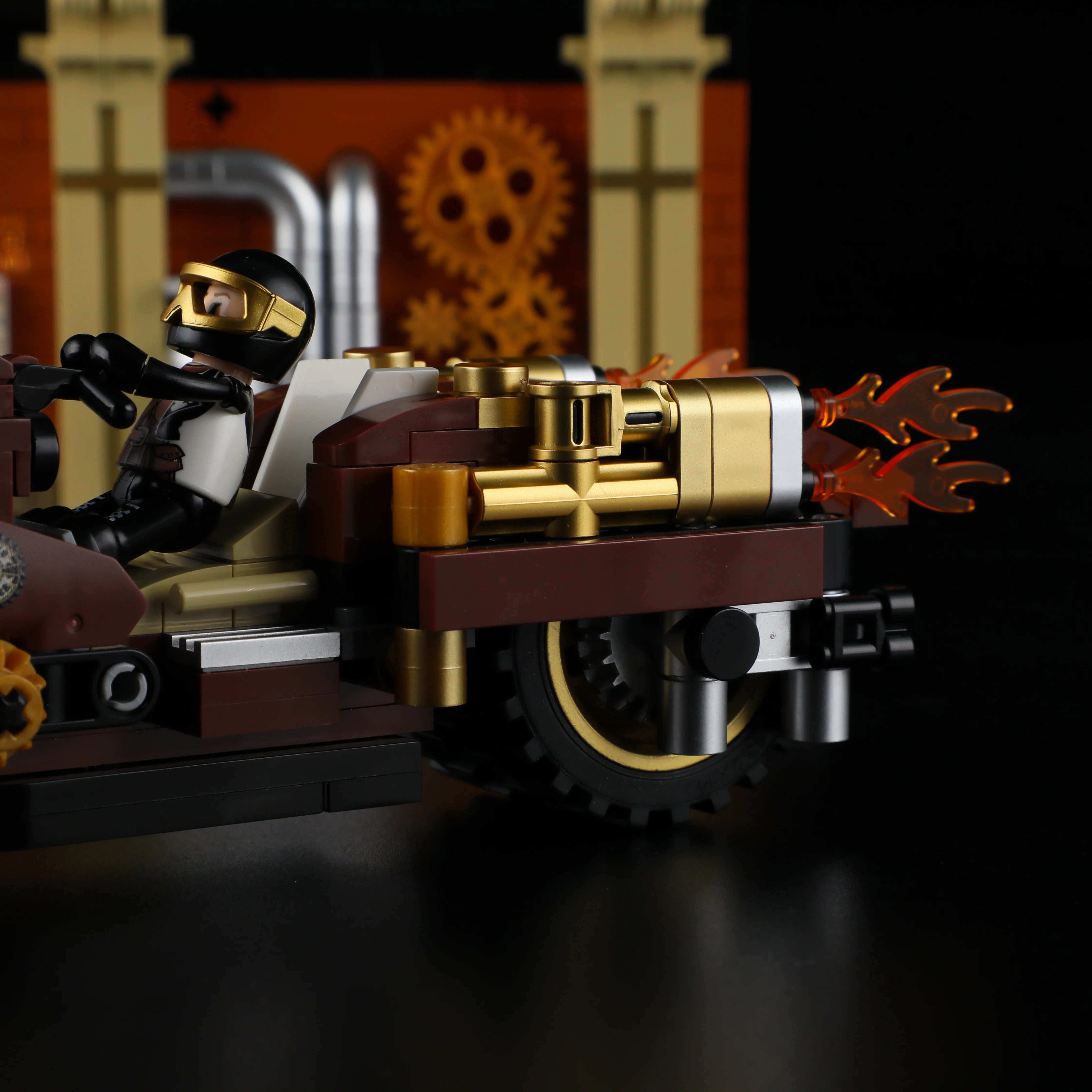 Funwhole Steampunk Motorcycle Pursuit F9067 - Higoods