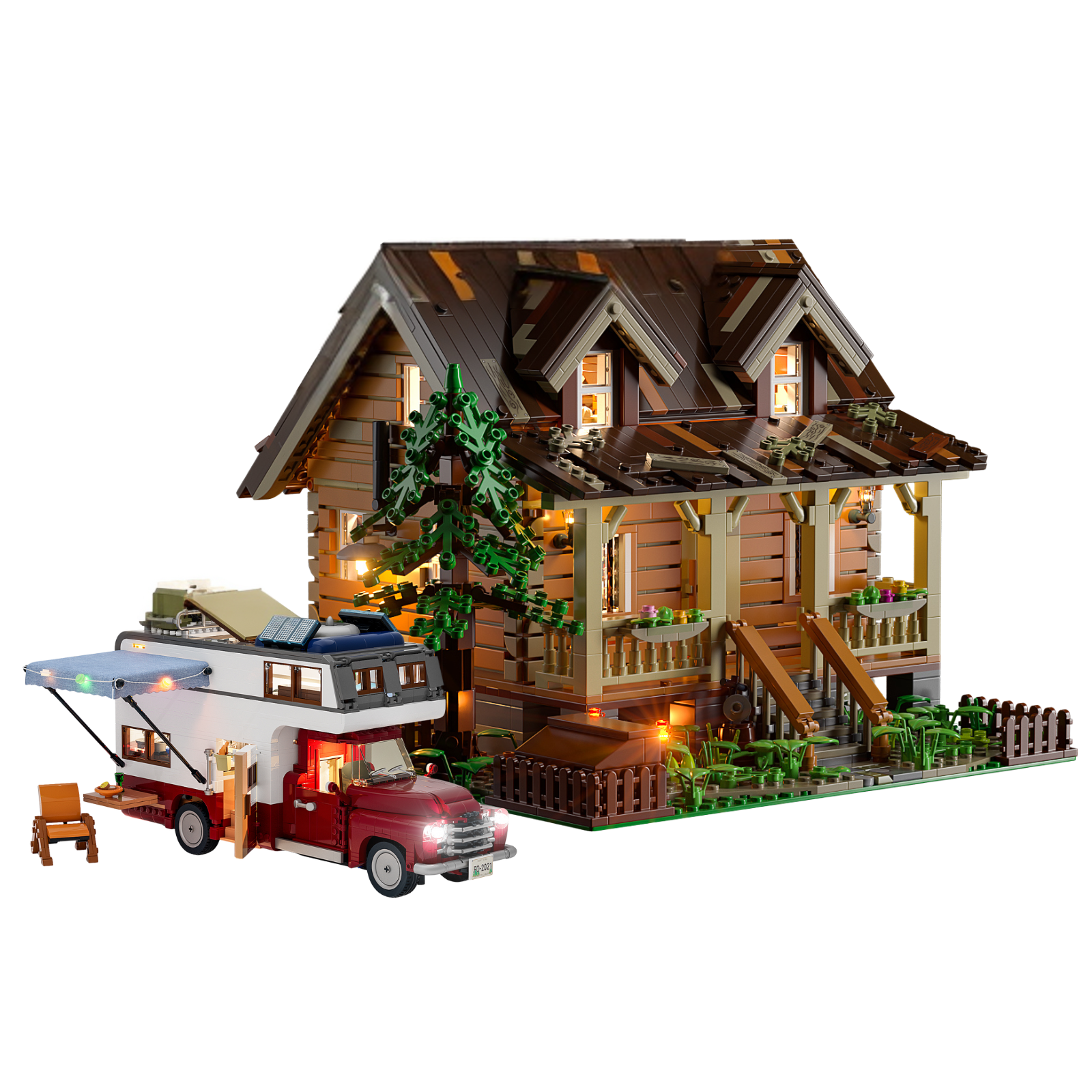 Funwhole Wood Cabin +  Camper Van Bundle - Higoods