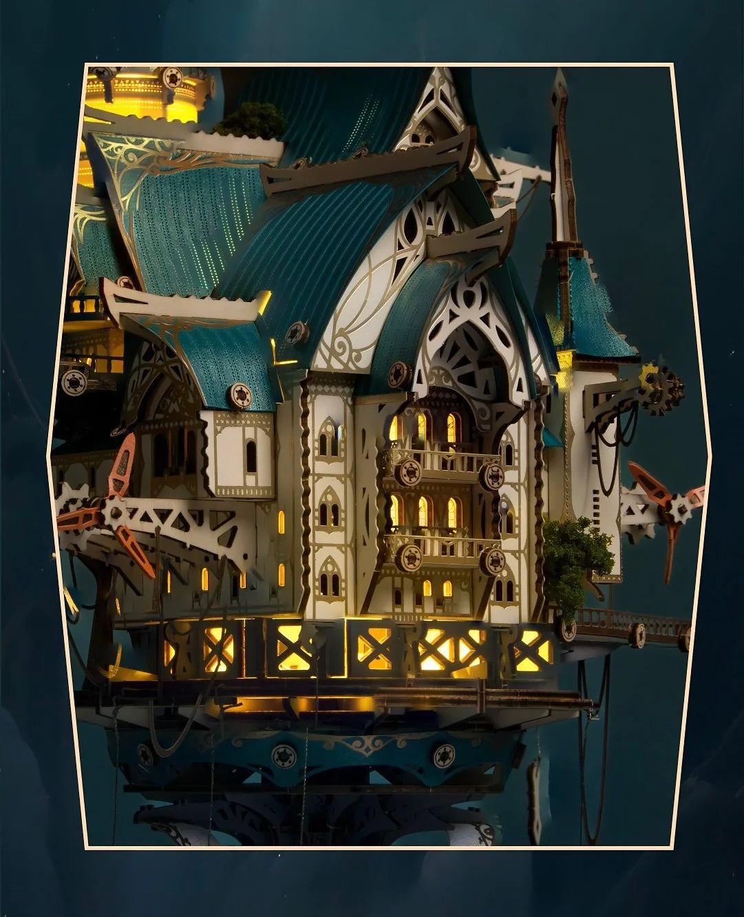 HowCat™ Fantasy Steam Castle - Higoods