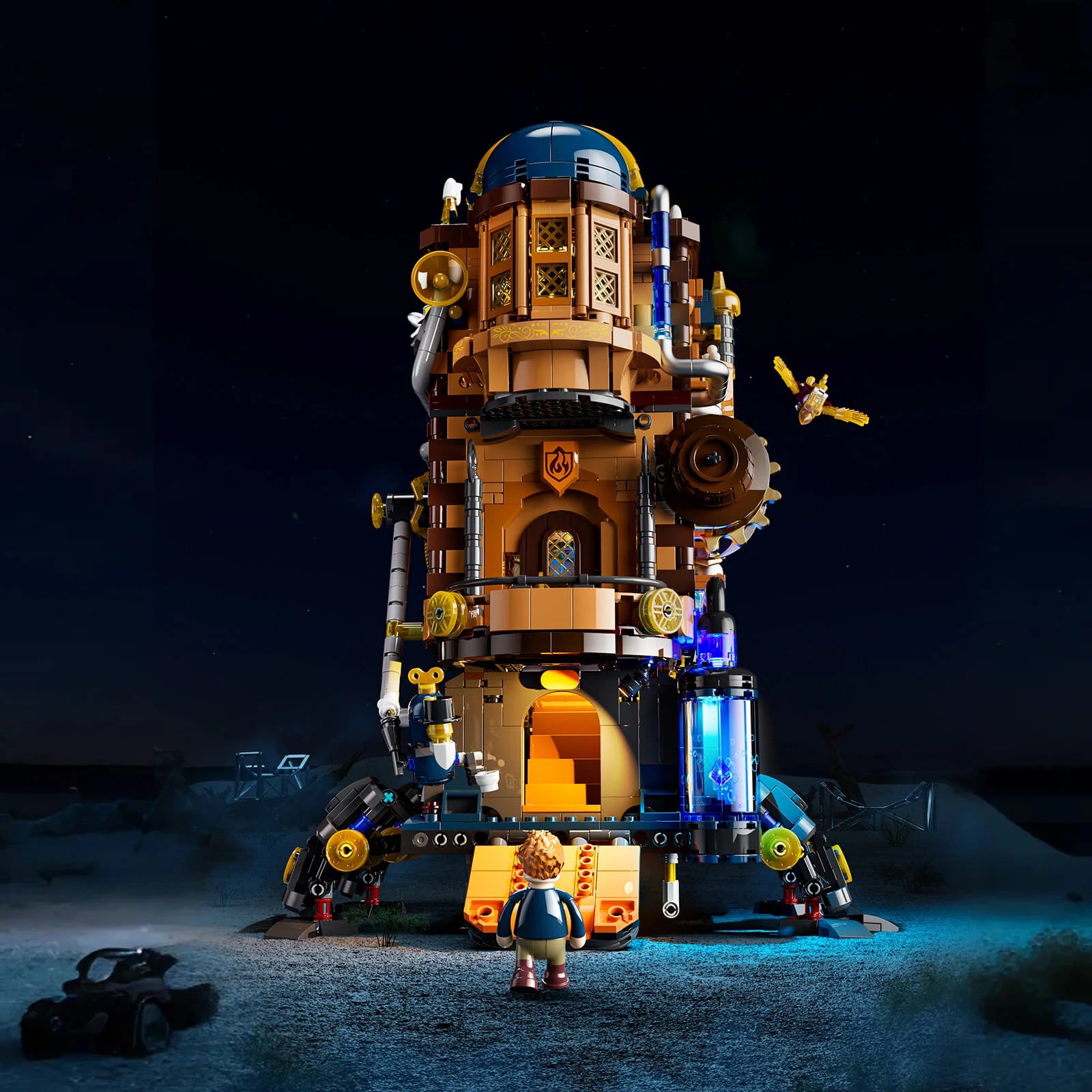 Lumibricks Alchemist's Moving Castle L9103