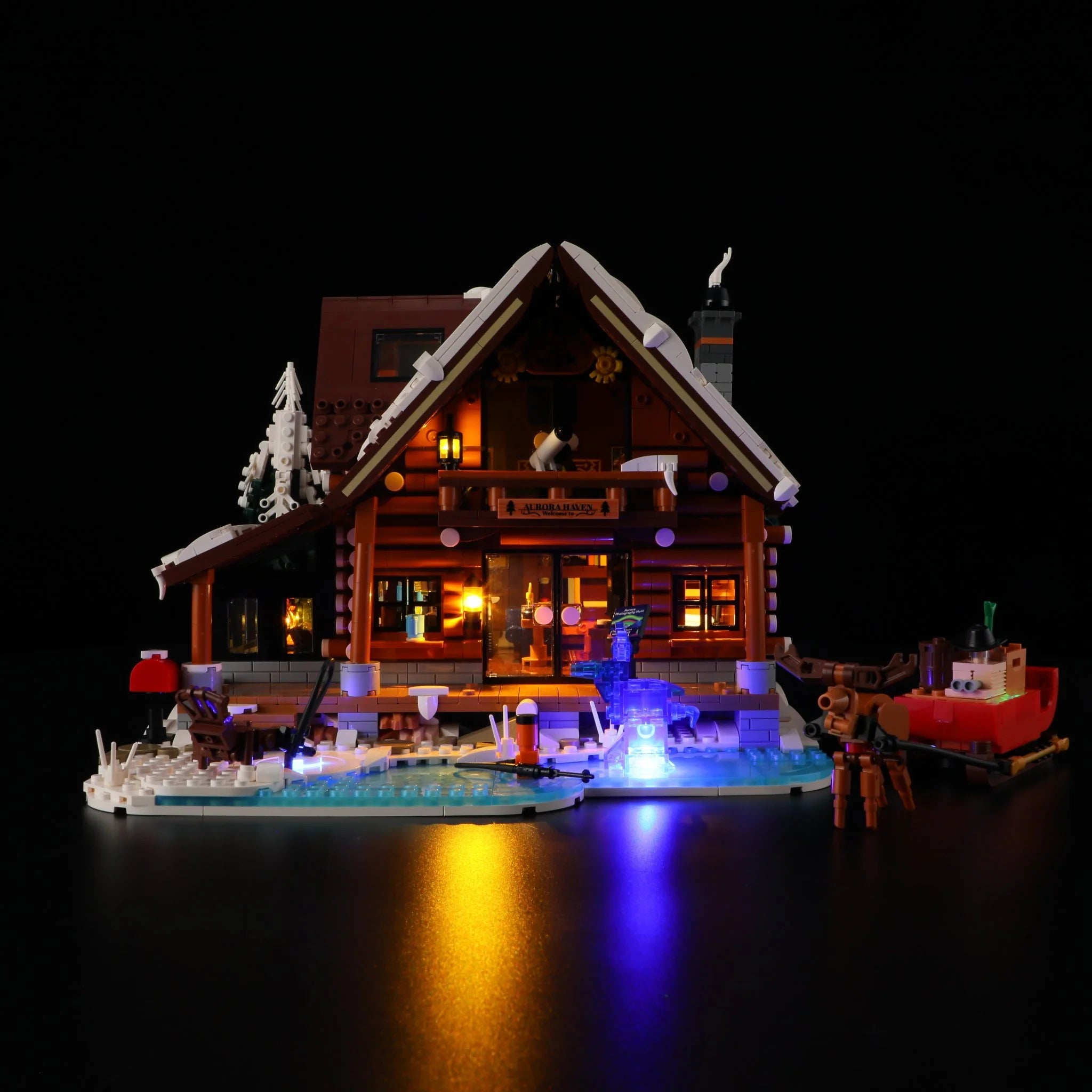 Lumibricks Aurora Cabin L9090