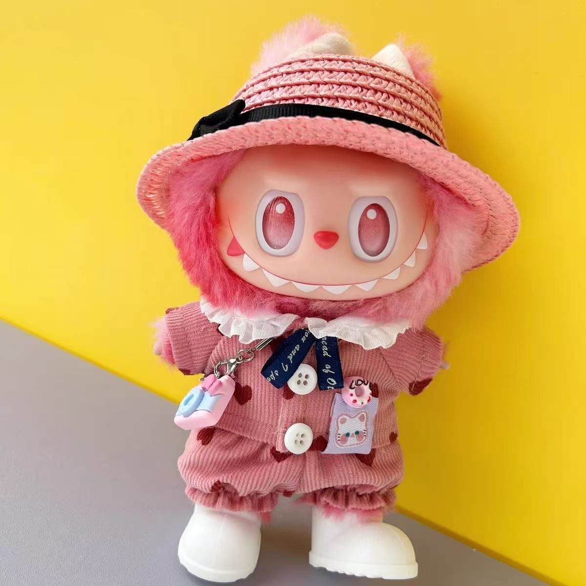 Labubu Pink Spring Excursion Outfit (Clothes Only)