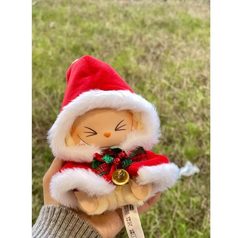 Labubu Christmas cape outfit (Clothes Only)