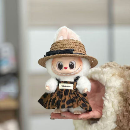 Leopard print dress labubu outfit (Clothes Only) - Higoods