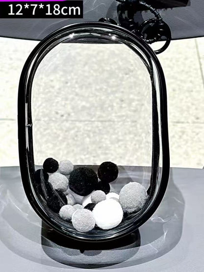 Display case/dustproof storage bag for Labubu and other pendants