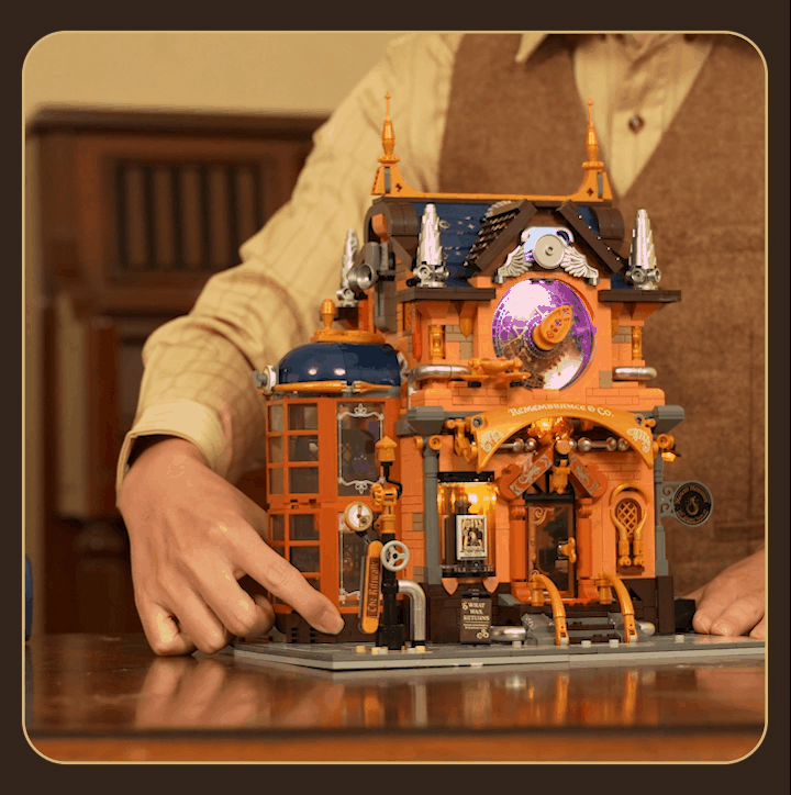 Lumibricks Steampunk Memory Magic Shop 11013