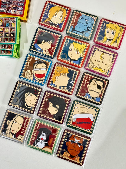 Fullmetal Alchemist Trading Square Can Badge Blind random pack