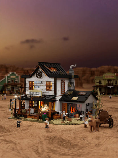 Lumibricks Old West Blacksmith