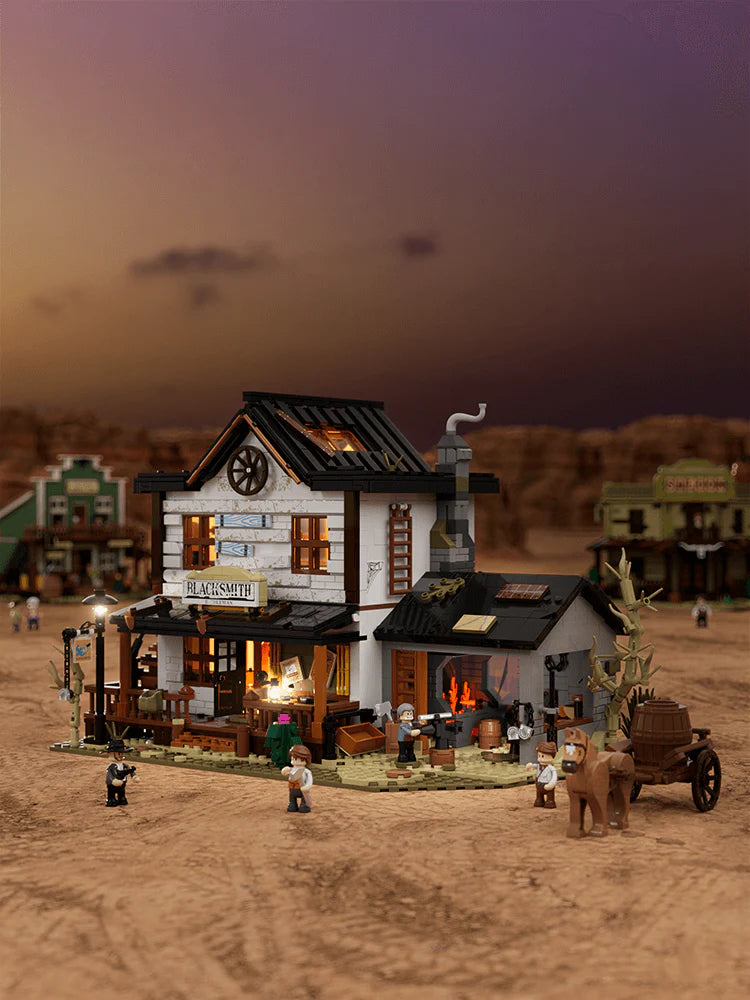 Lumibricks Old West Blacksmith