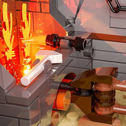 Lumibricks Old West Blacksmith