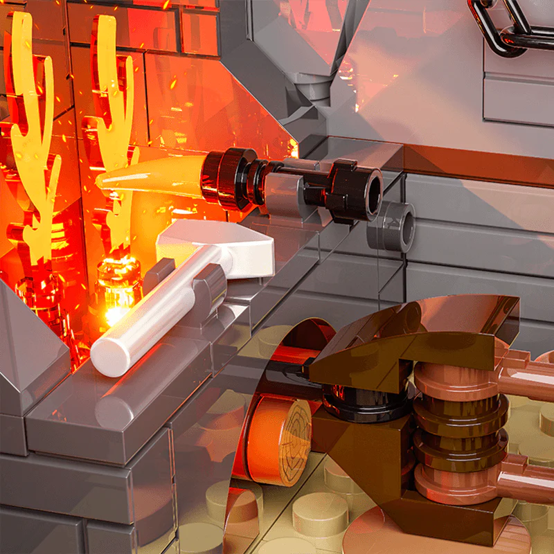 Lumibricks Old West Blacksmith