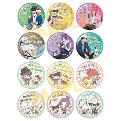 BLUE LOCK × SANRIO CHARACTERS Trading Can Badge