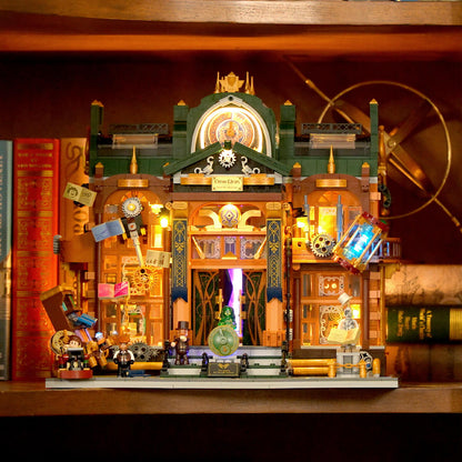Lumibricks Steampunk Time Rift Library 11012